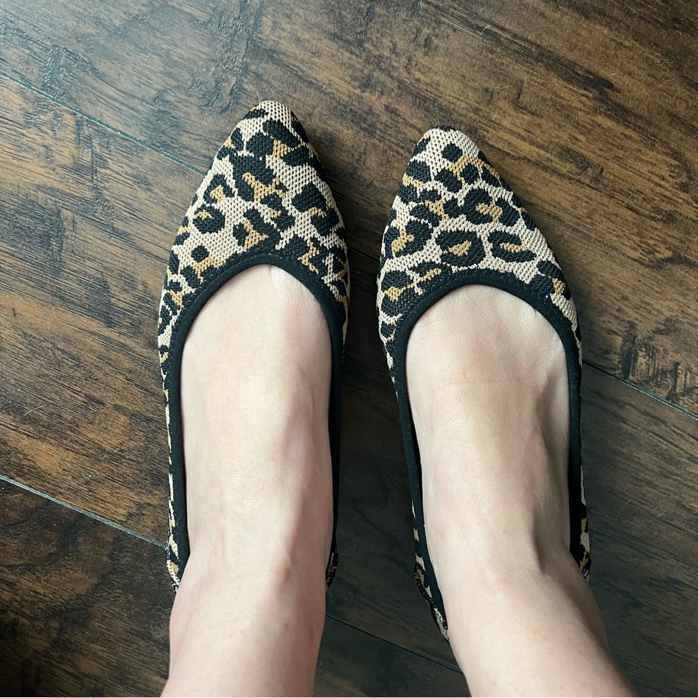 🔻SOLD🔻Size 9 Anne Klein “Akopposite” Leopard Print Flats